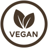 ikon för veganskt